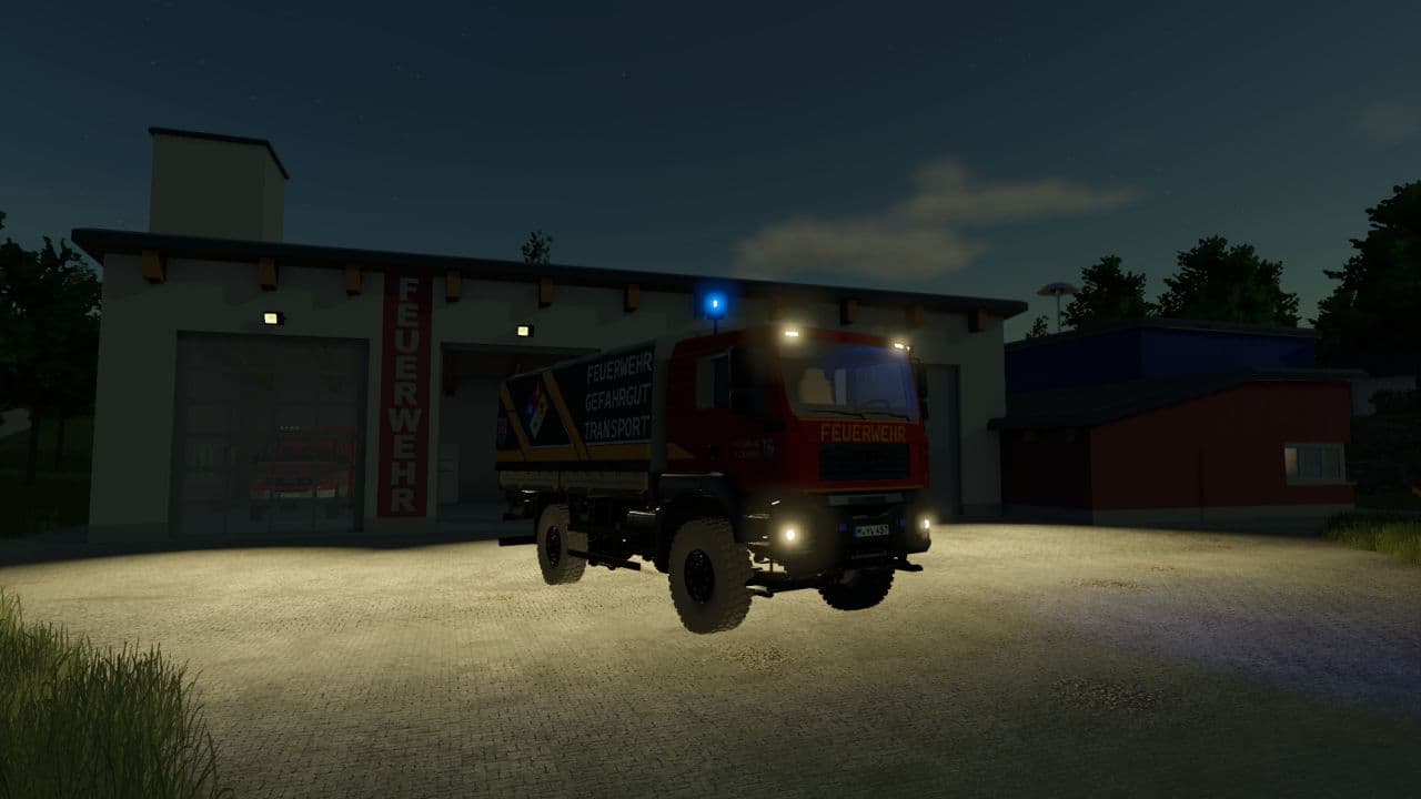 MAN TGA V2 dangerous goods transport