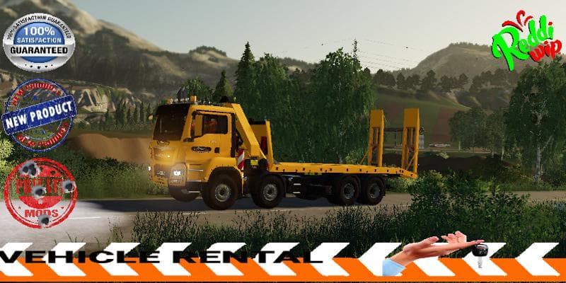 MAN 8X4 RENTAL KRAN KILOUTOU