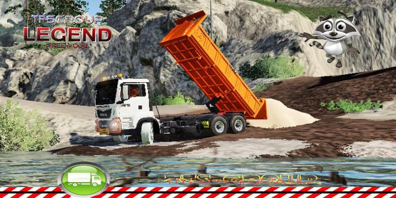 MAN TGS 5X4 BENNE POLIMIX