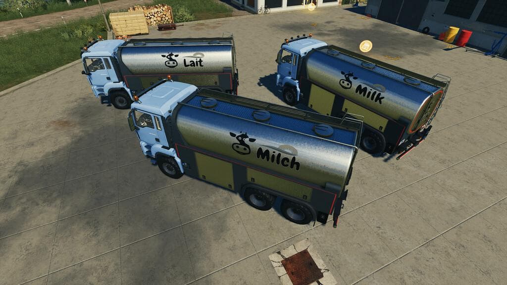 MAN TGS MILK TRUCK