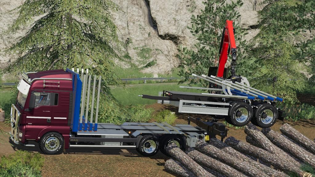 MAN TGX FOREST SPECIAL