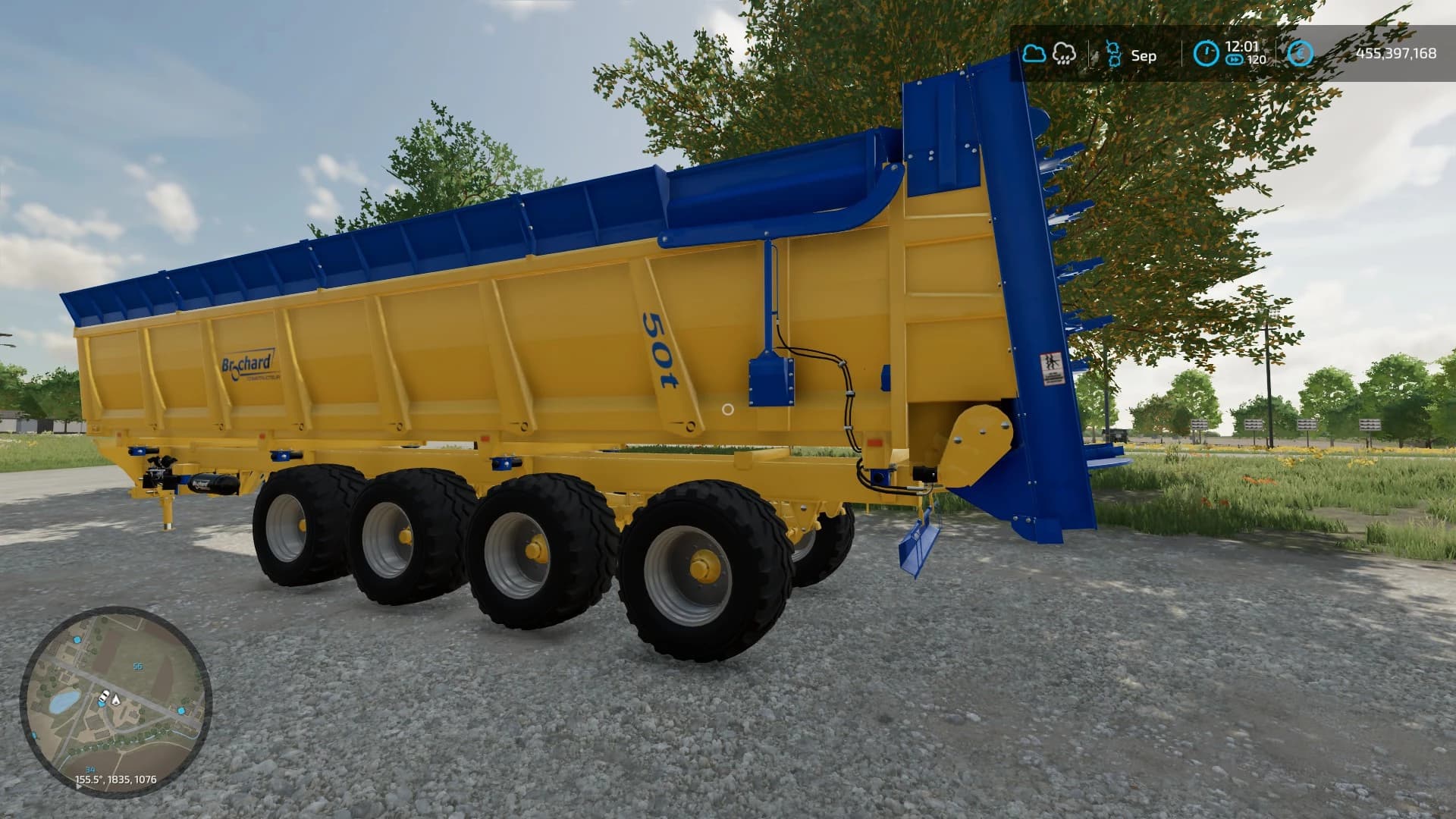 MANURE SPREADER BROCHARD EV 2200