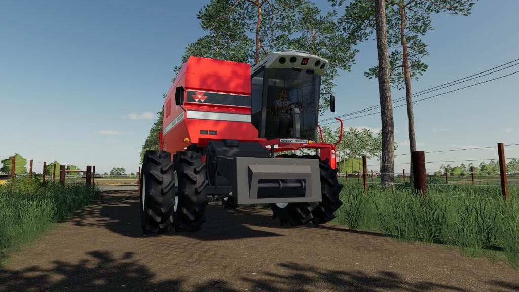 MASSEY FERGUSON 5650 AND CUTTER