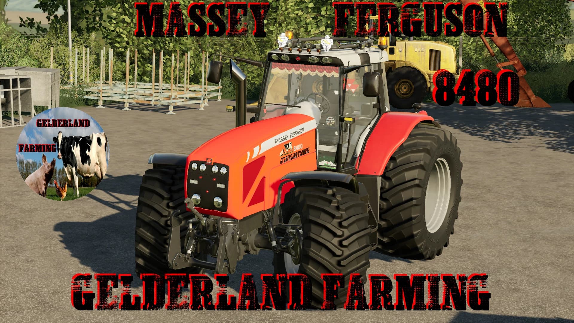 MASSEY FERGUSON 8480 GLD TEAM