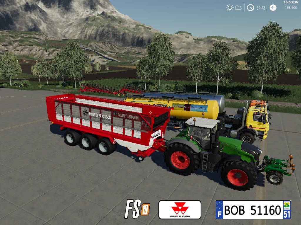 MASSEY FERGUSON FR600CV BY BOB51160