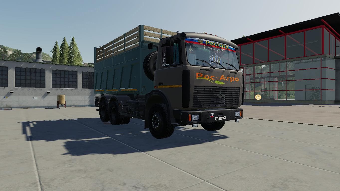 MAZ 5516A2 + TRAILER MAZ 856101