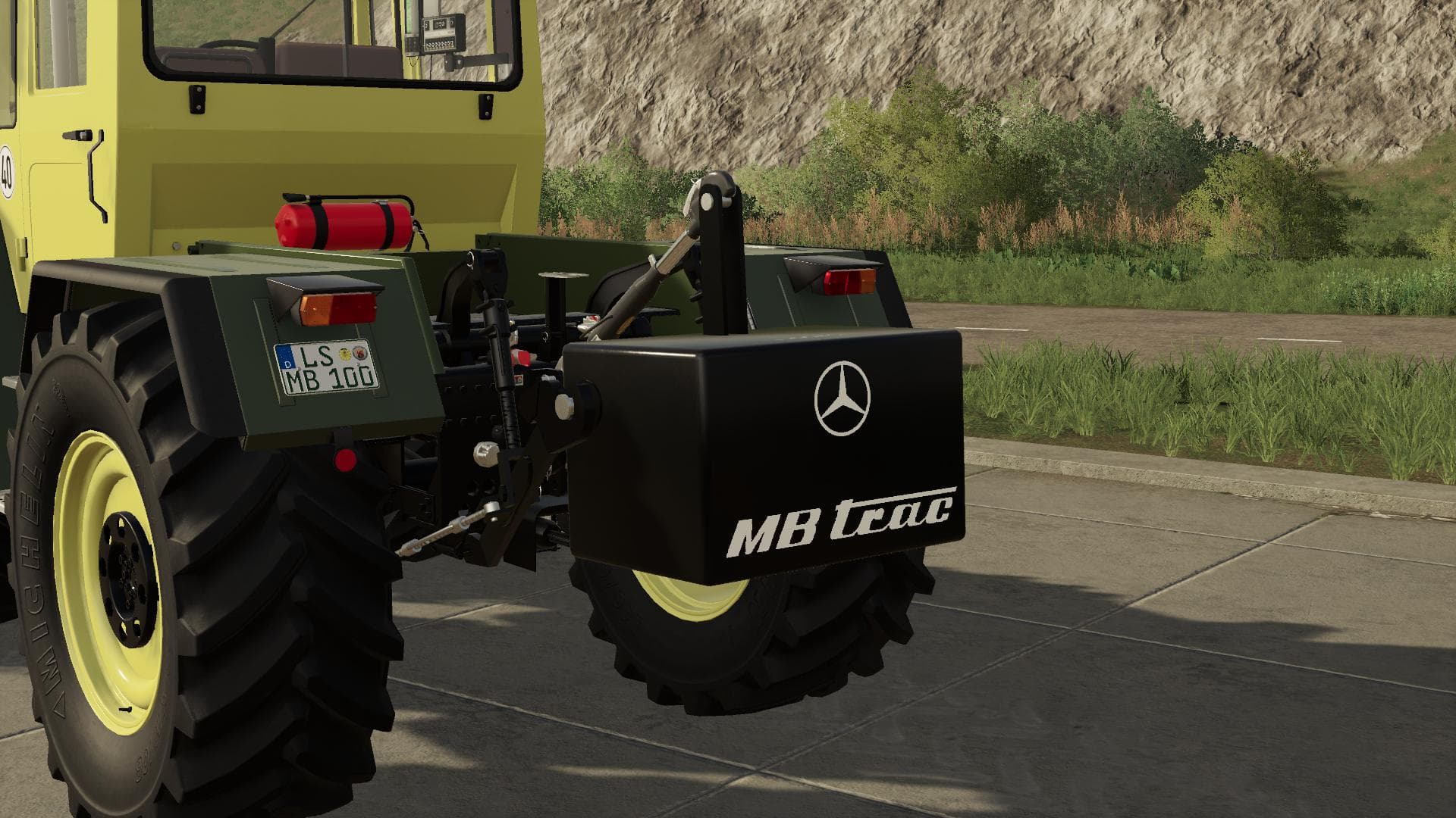 MB TRAC GEWICHTE