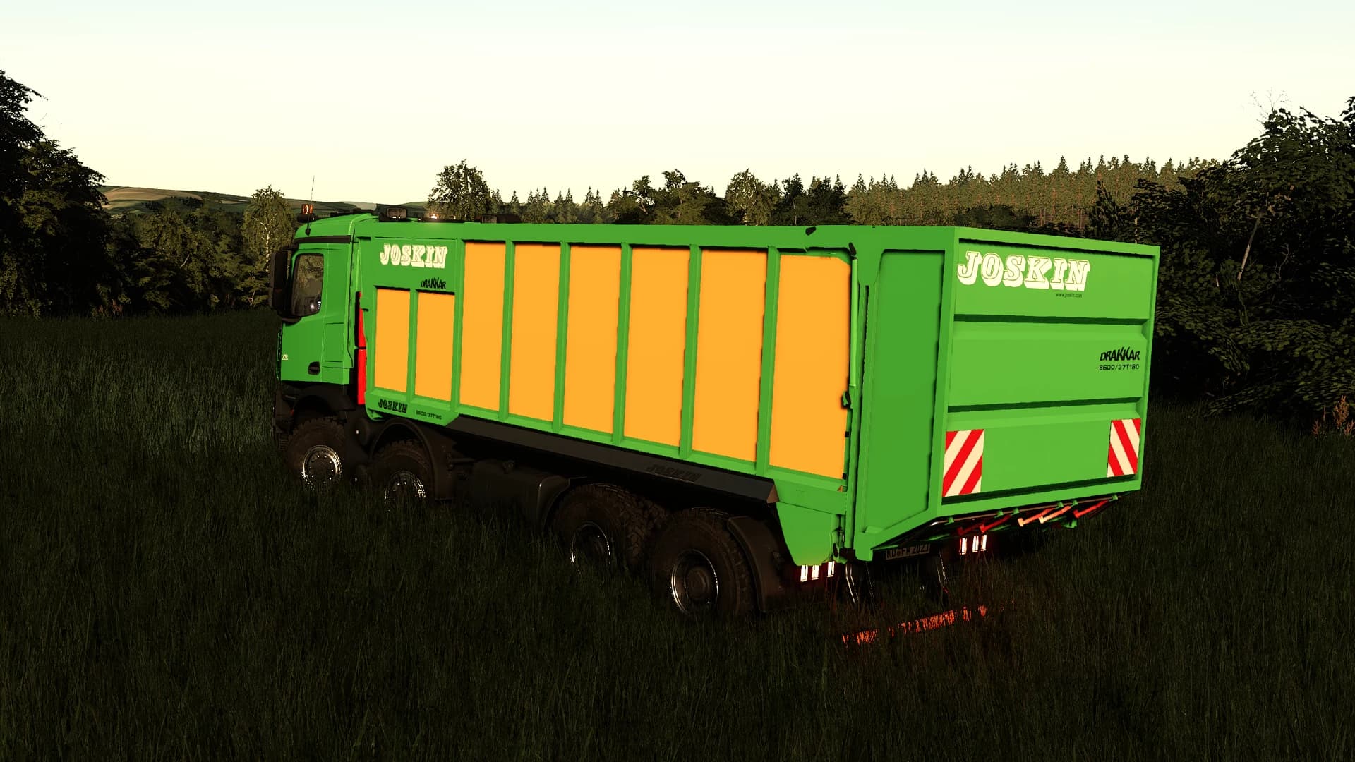 MERCEDES AROCS AGRAR 8X8 JOSKIN EDITION