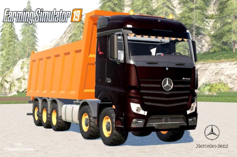 MERCEDES BENZ ACTROS (MP4) 10X10 TIPPER