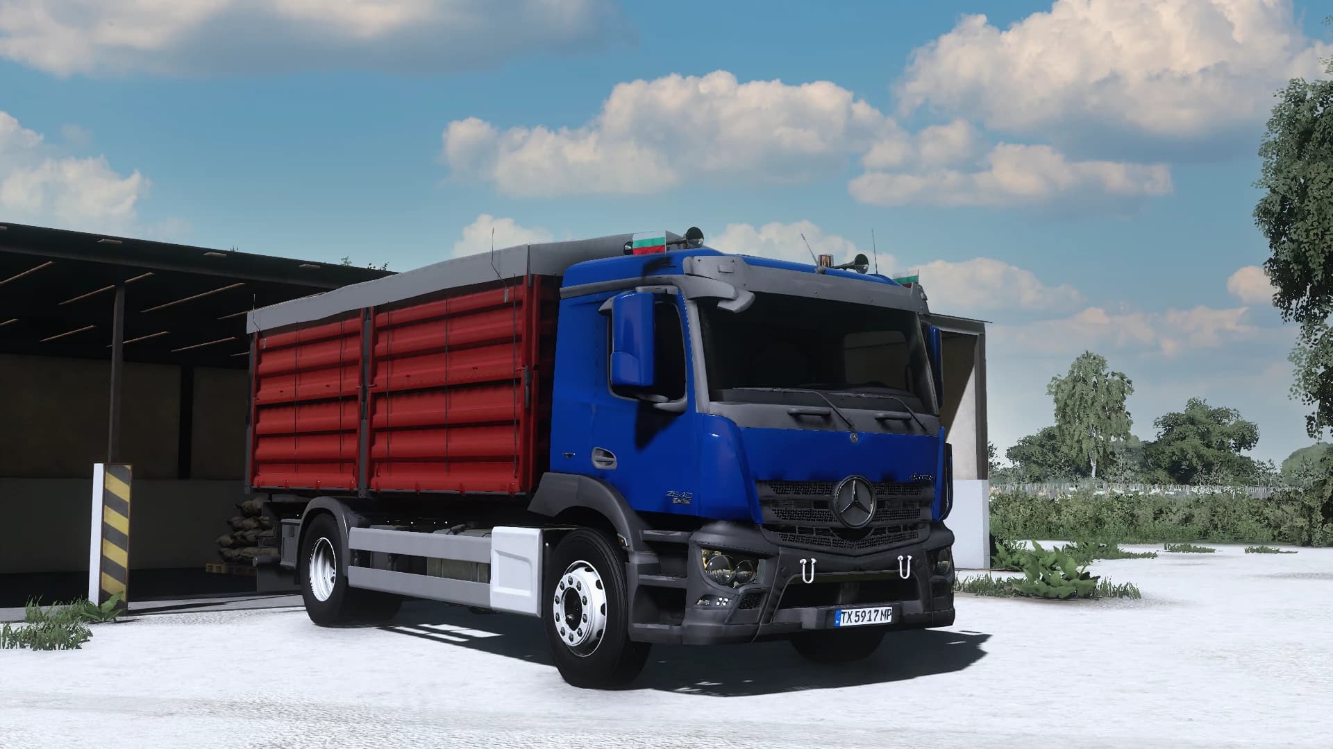 MERCEDES-BENZ ANTOS GRAIN/OVERLOADER