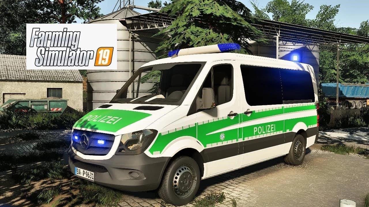 MERCEDES BENZ SPRINTER POLIZEI BAYERN