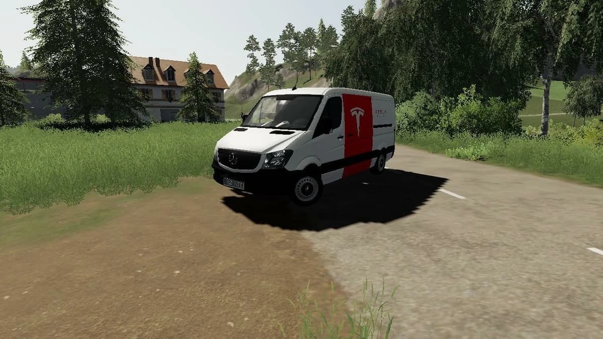 MERCEDES BENZ SPRINTER TESLA MOBLIE SERVICE