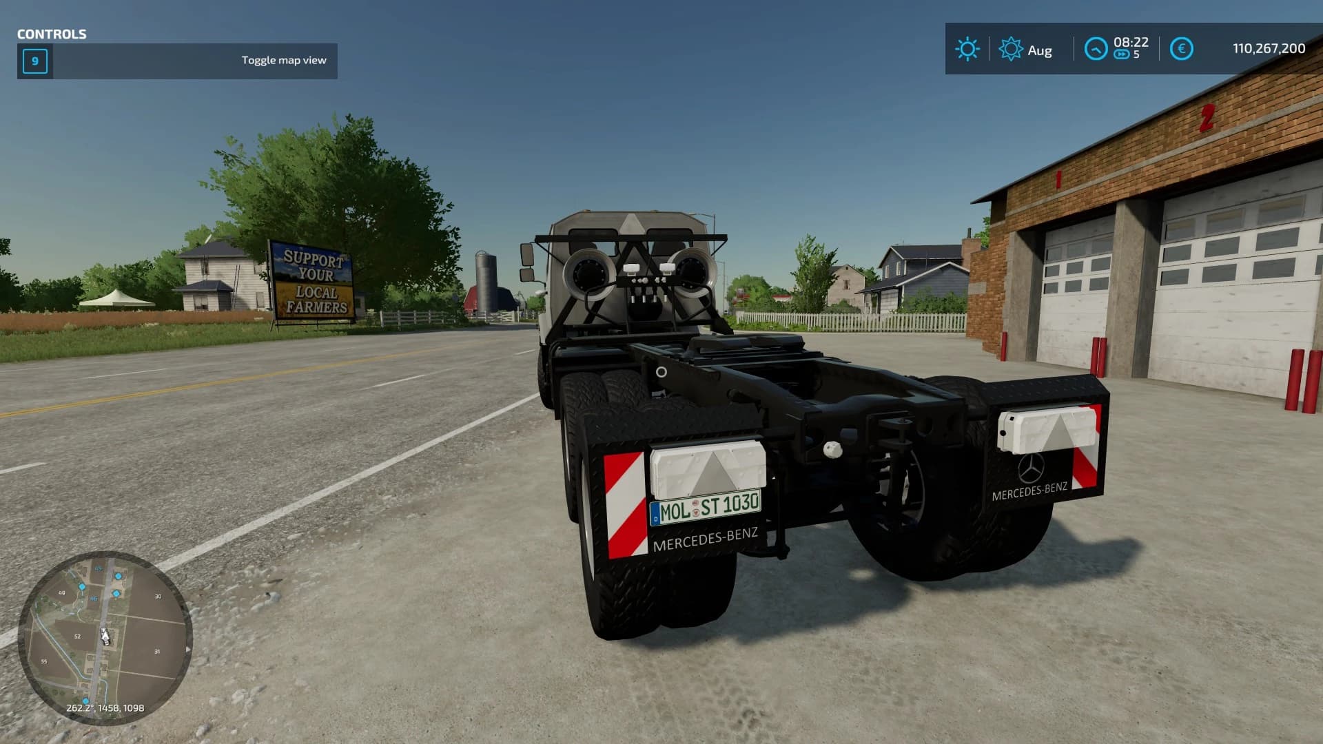MERCEDES BENZ ZETROS 3643 6X6