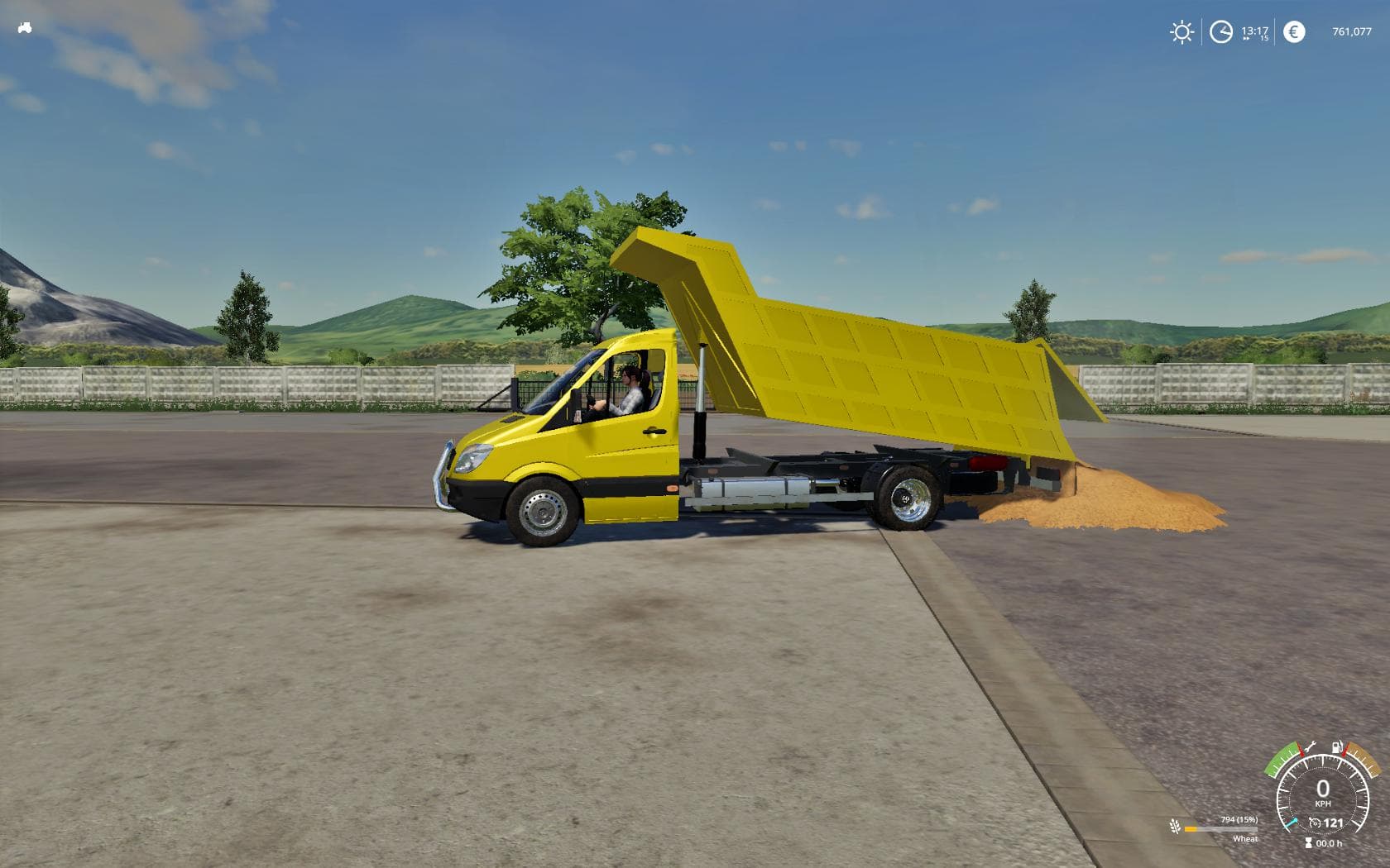 MERCEDES SPRINTER KIPPER FS19