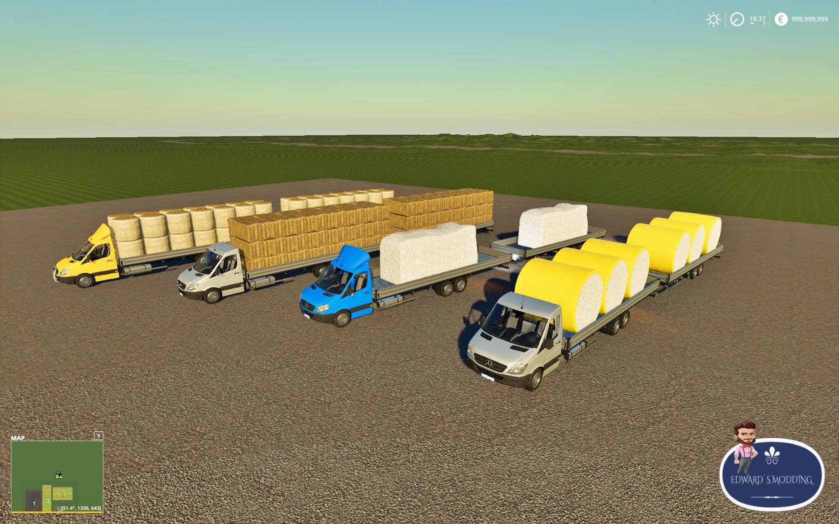 MERCEDES SPRINTER PICKUPLONG FS19