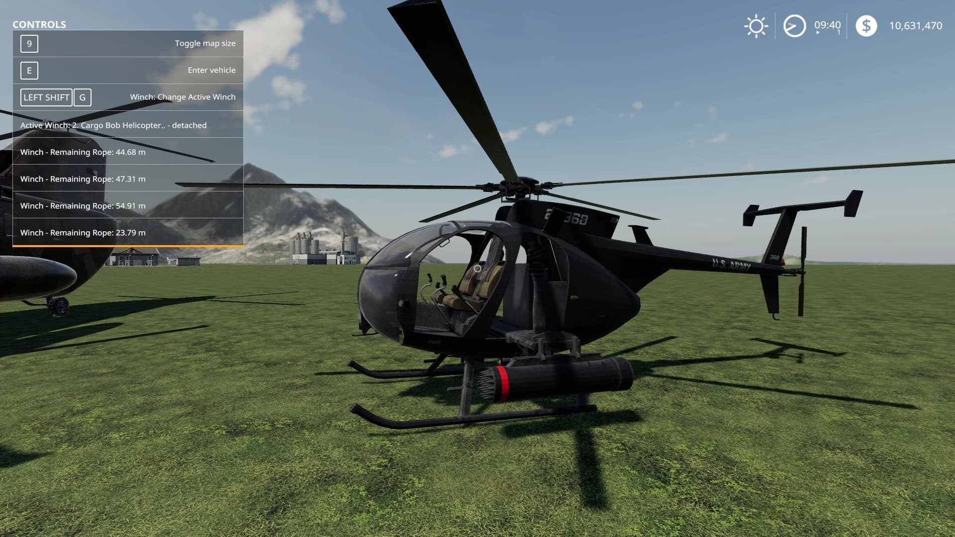 MH6 LITTLE BIRD HELICOPTER