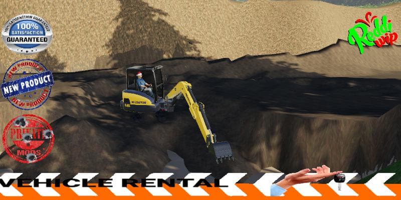 MINI EXCAVATOR KILOUTOU