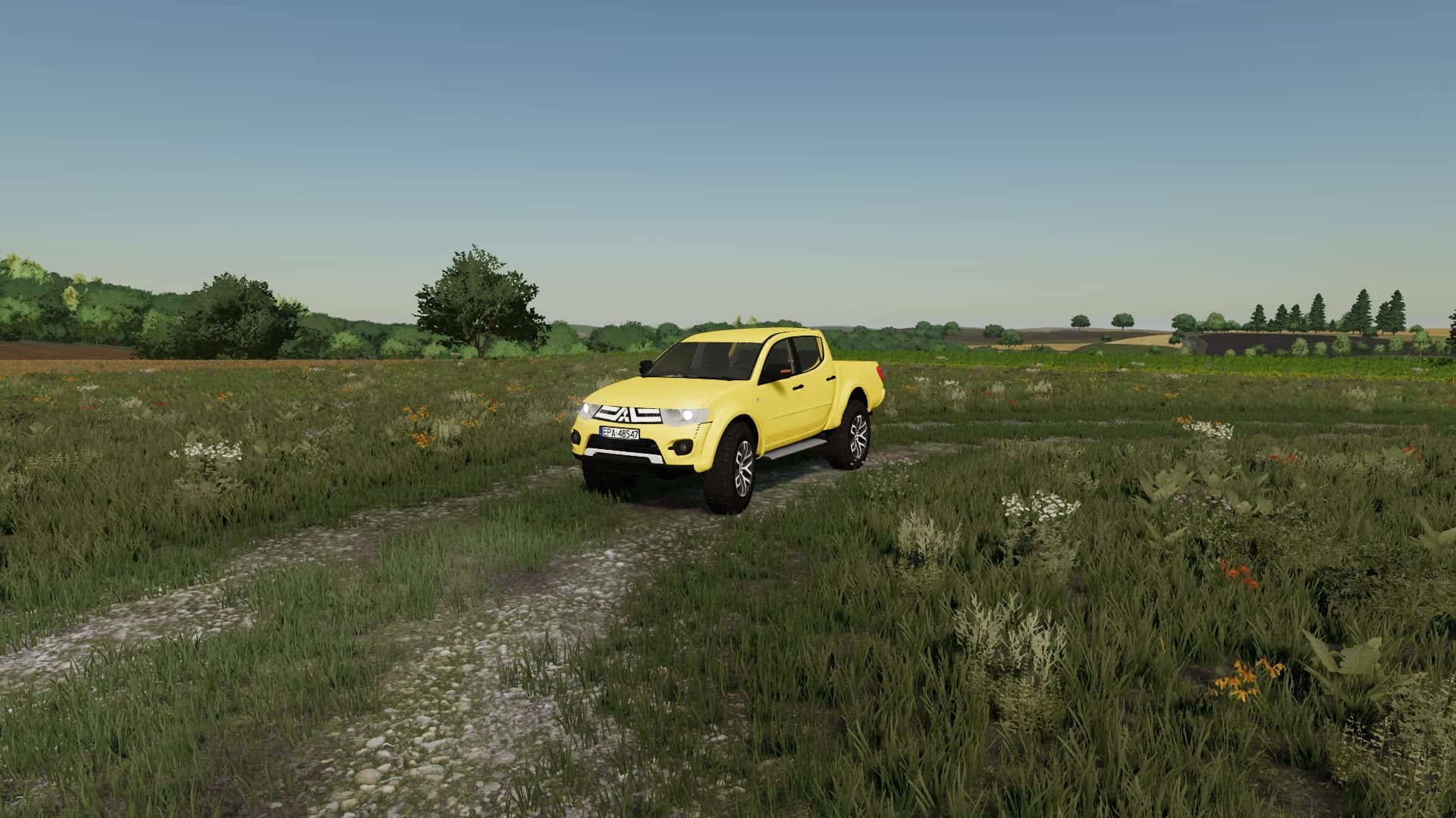 MITSUBISHI L200 W STARSZEJ WERSJI - CYWILNA WERSJA