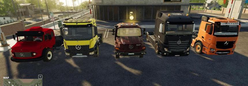 MODS PACK - MERCEDES TRUCKS PACK