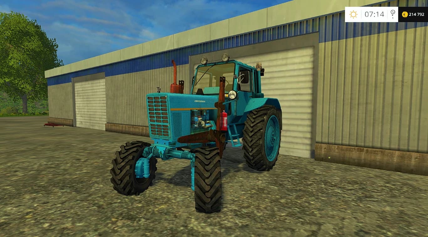 MTZ 82 4WD FL BLUE OLD
