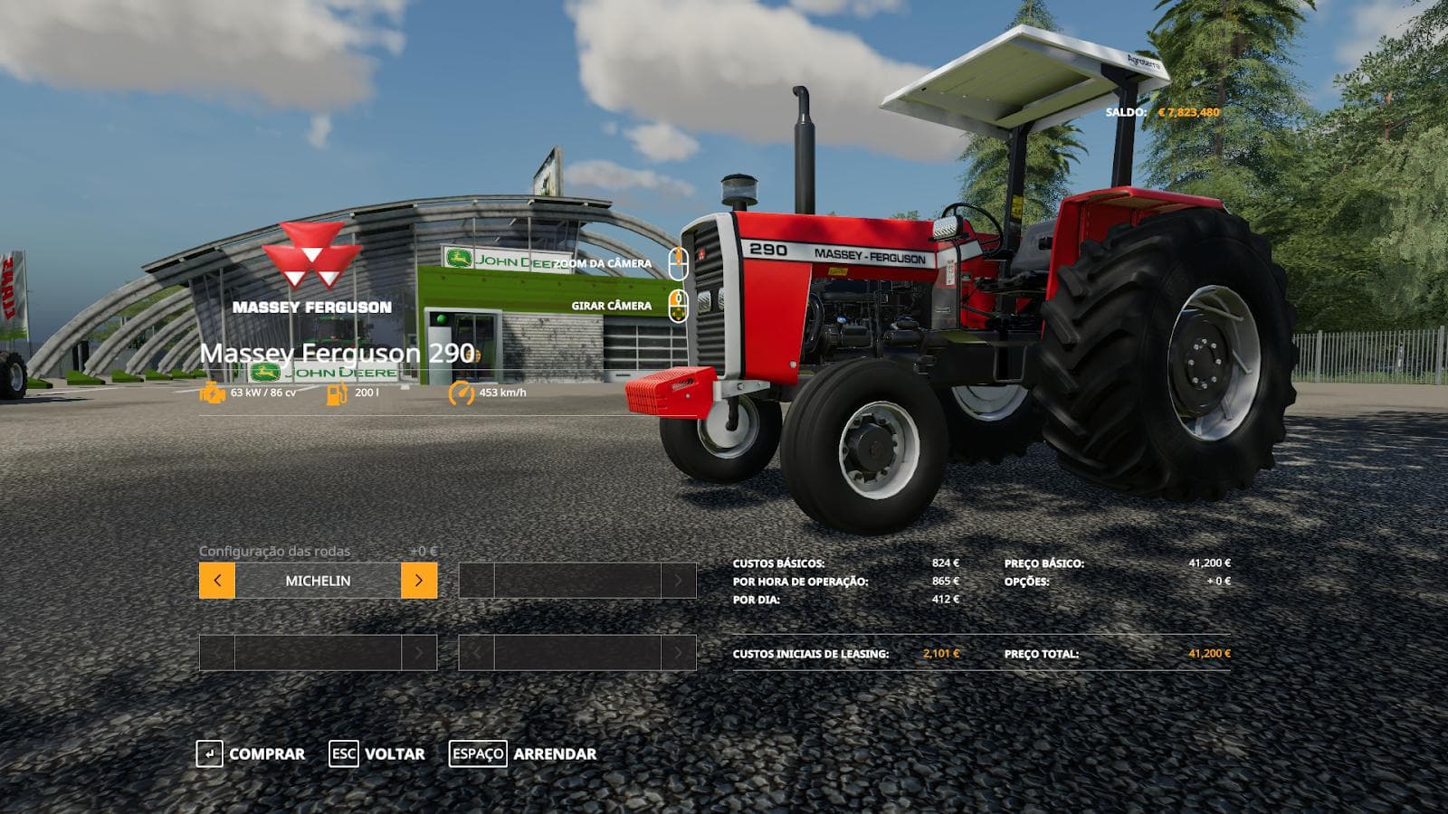Massey Ferguson Series 290 4x2 Series 4x4