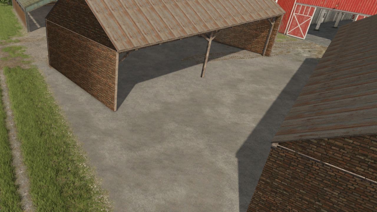 Medium brick shed