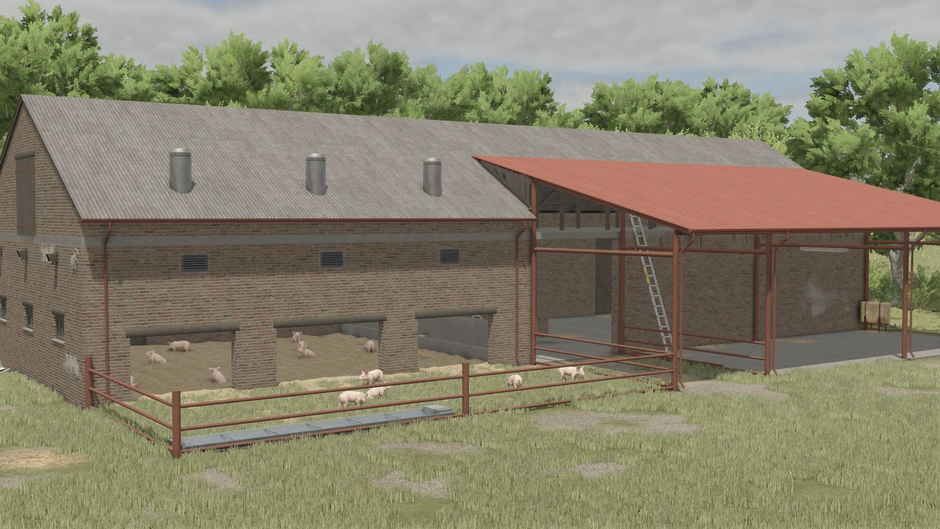 Medium-sized pigsty