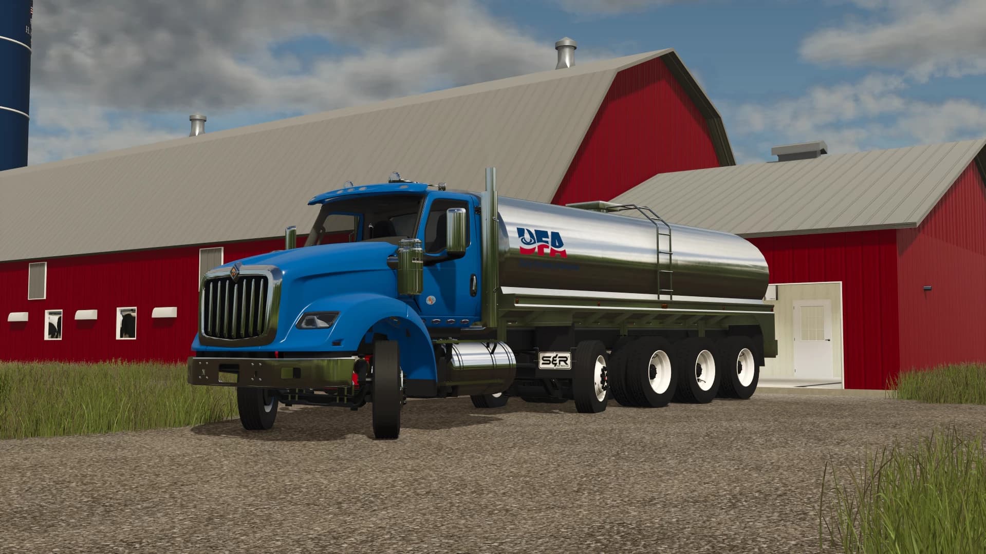 Milk tankers