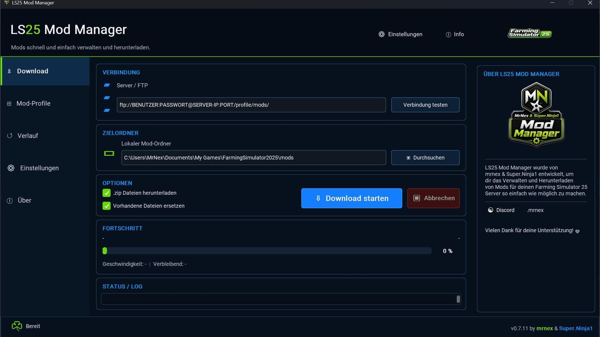 Mod Manager