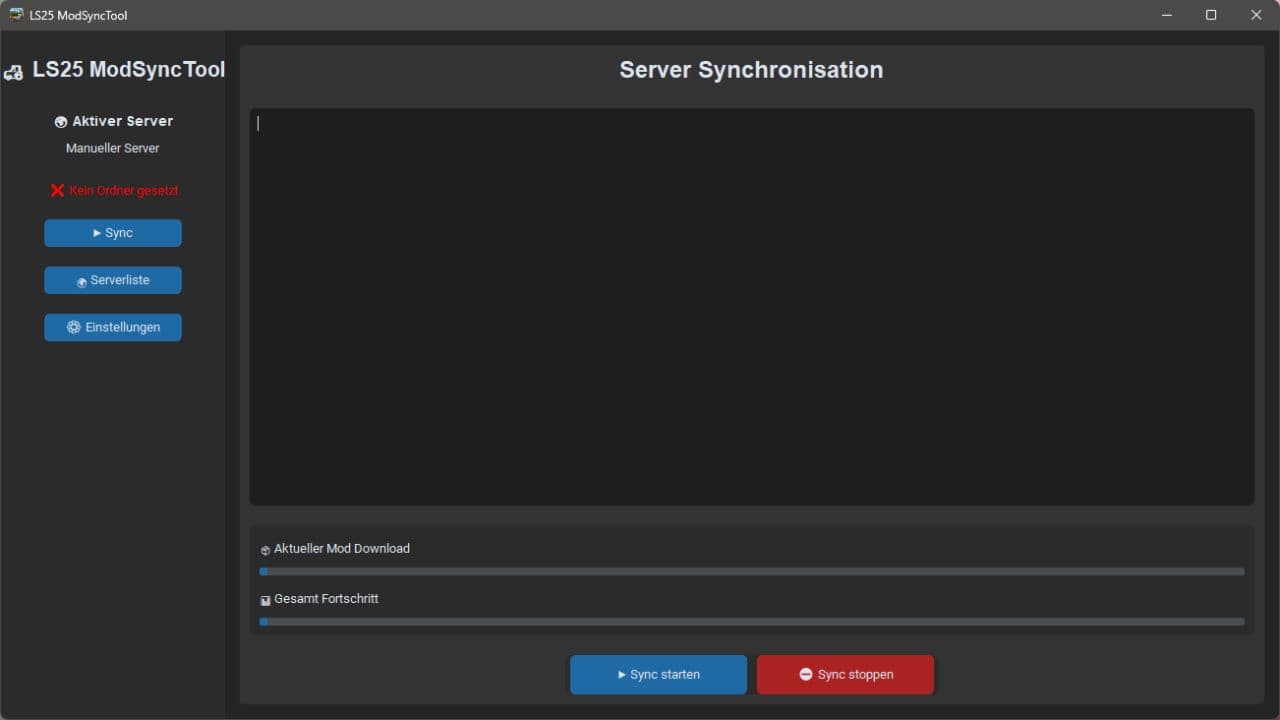 Mod Sync Tool With Server List