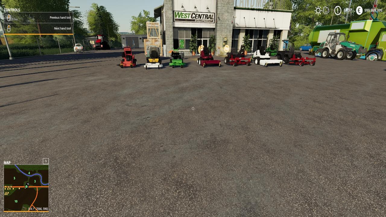 Mower pack