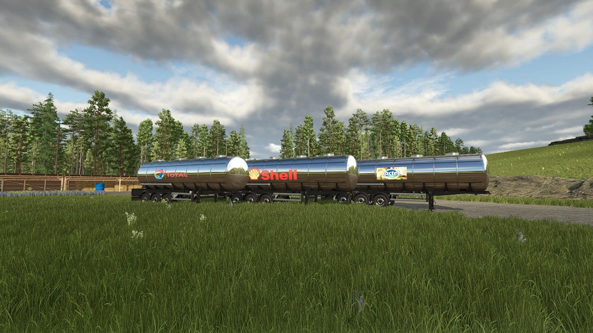 Multifruit tank trailers