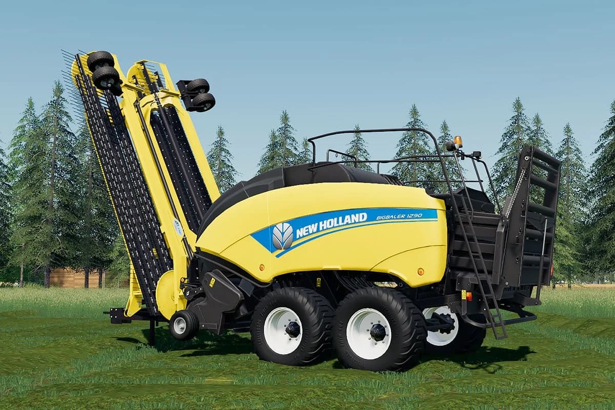NEW HOLLAND 1290 BALER + NADAL 90