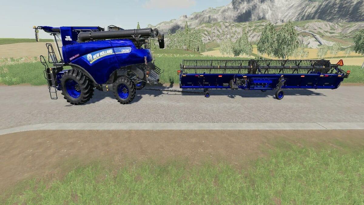 NEW HOLLAND 3162 DRAPER 45FT