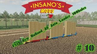 NEW HOLLAND ALL AUTO LOADER 100 BALES
