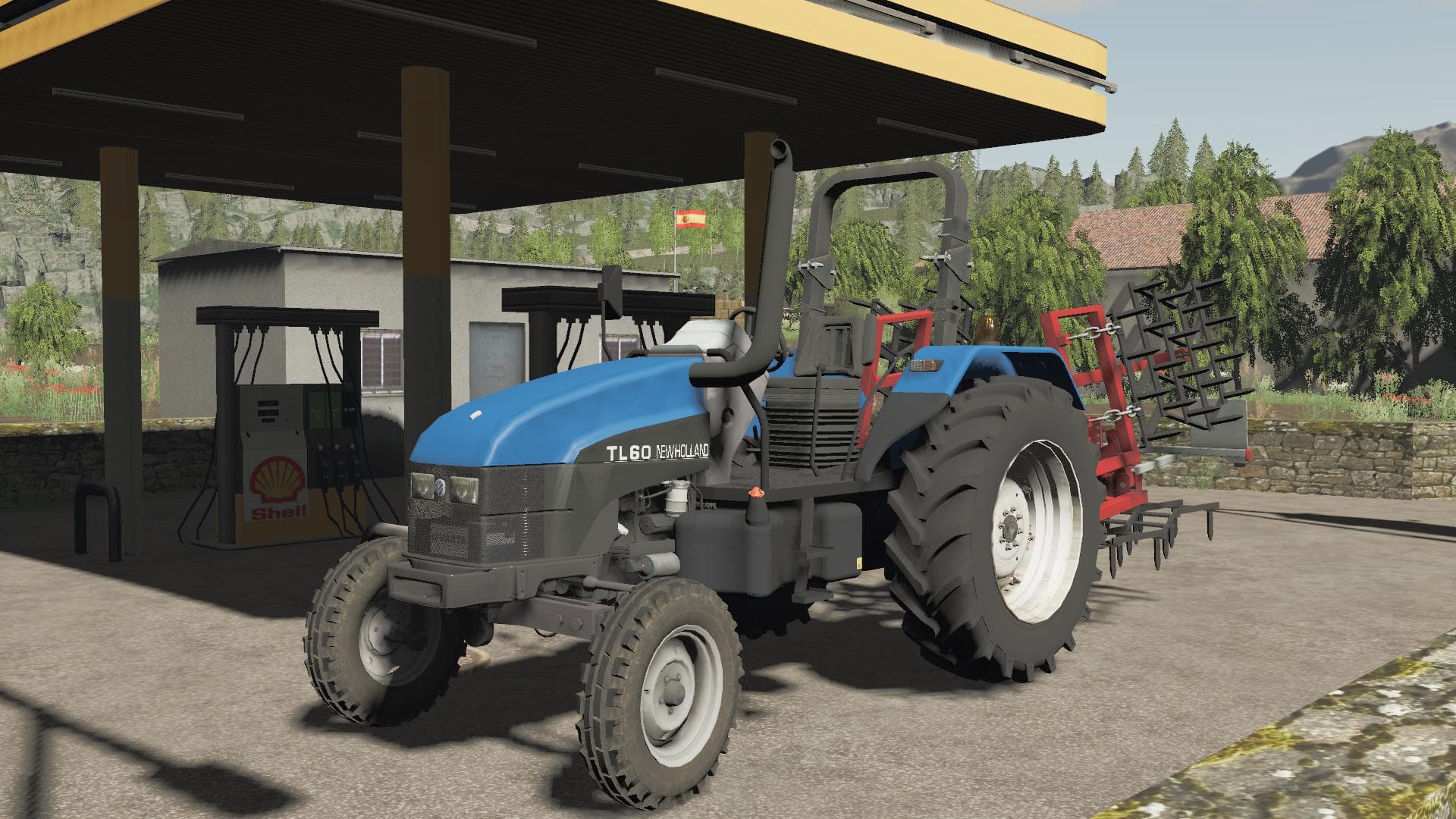 NEW HOLLAND SERIE TL NO CAB