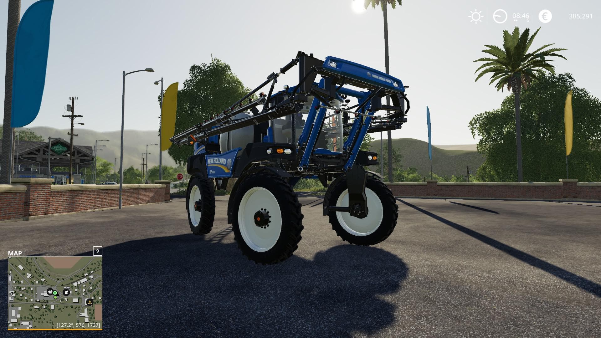 NEW HOLLAND SP.400F SECTION CONTROL
