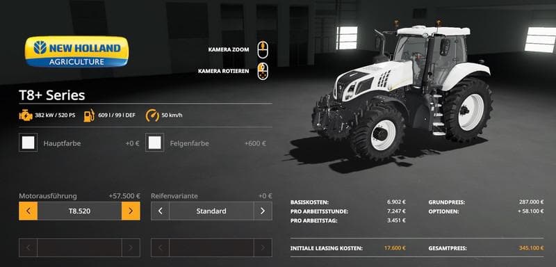 NEW HOLLAND T8+ SERIES