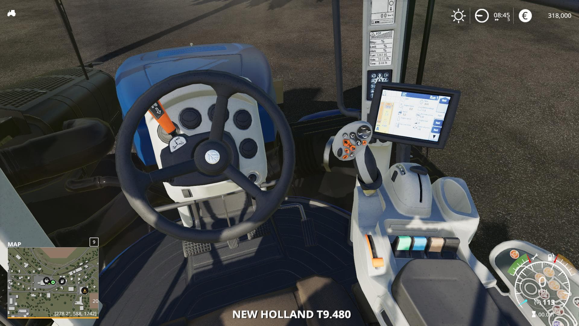 NEW HOLLAND T9 CUSTOM CANDY COLORS