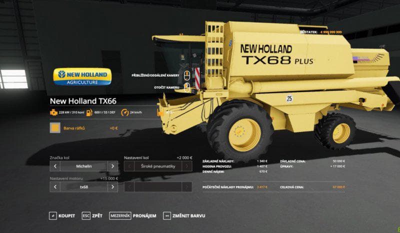 NEW HOLLAND TX66