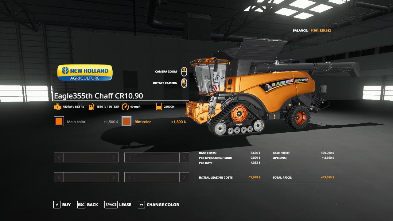 New Holland Chaff Pack