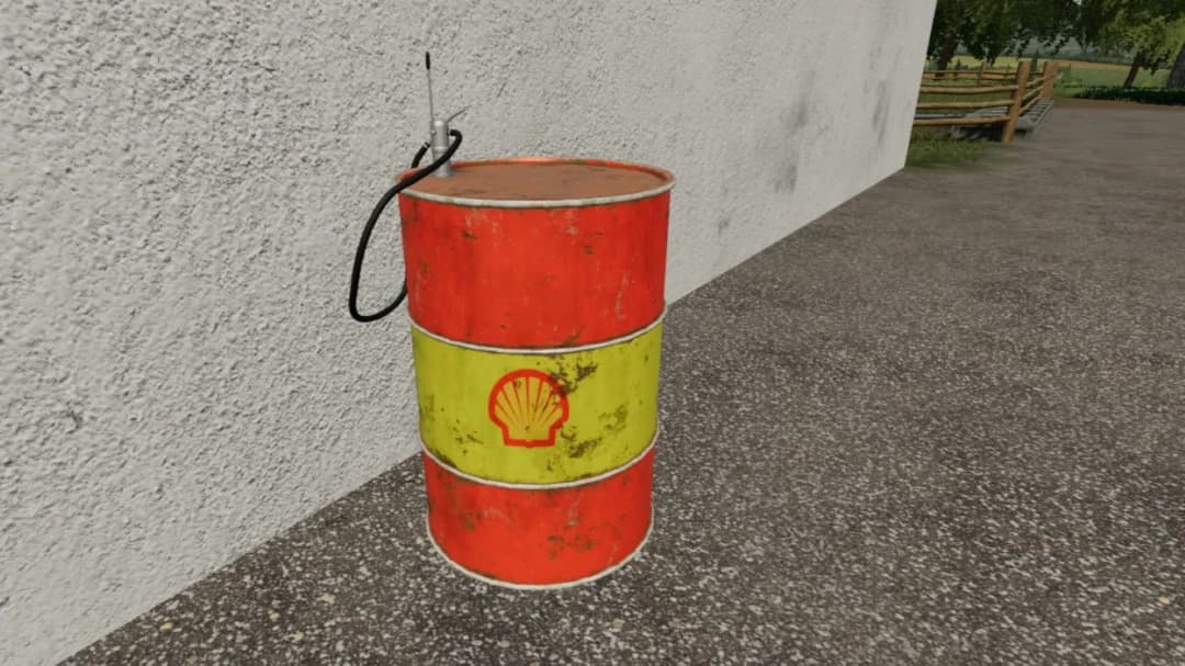 OIL BARREL WITH PUMP