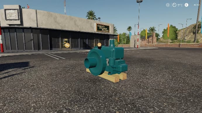 OLD DIESEL ENGINE