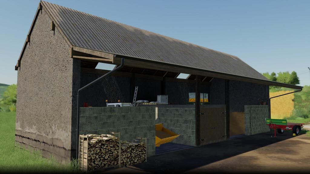 OLD EUROPEAN STYLE STORAGE BARN