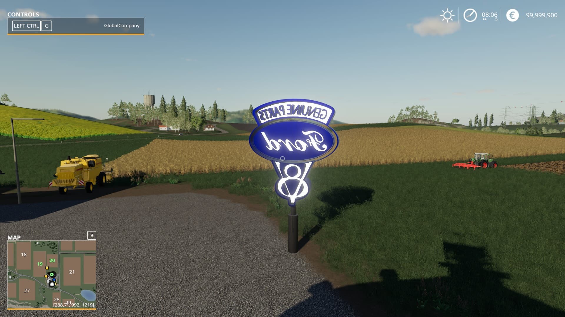 OLD FORD SIGN