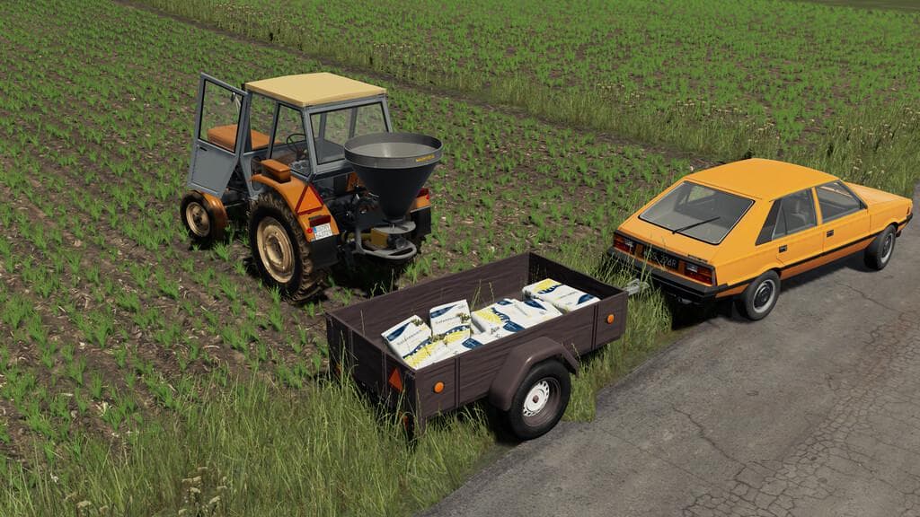 OLD LIZARD CAR TRAILER