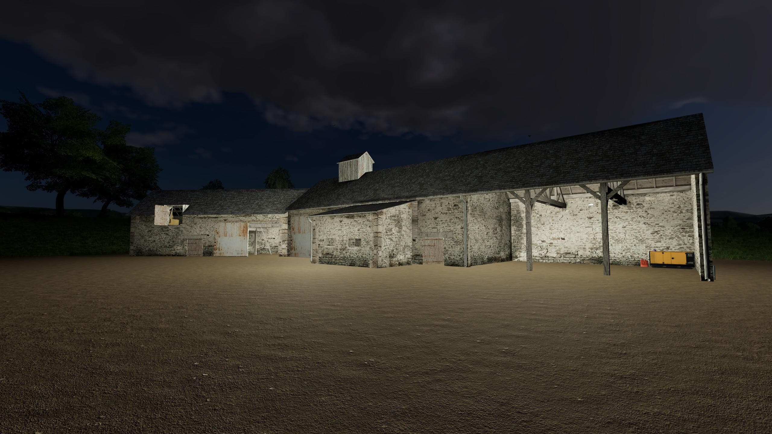 OLD STONE BARN PLACEABLE