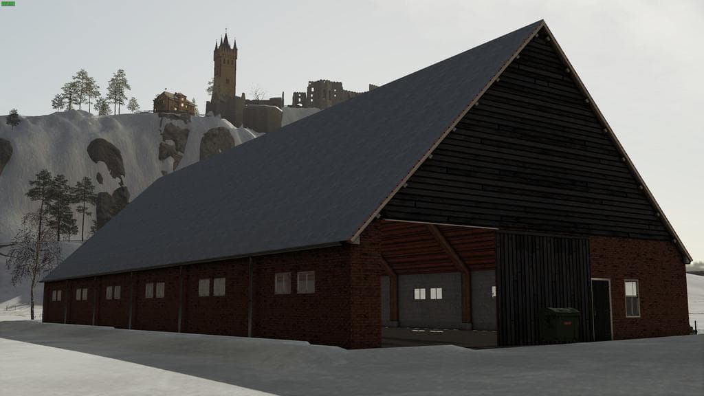 OLD STYLED FARMHOUSE WITH BARN