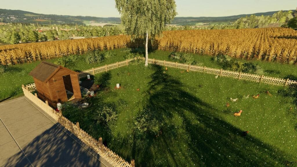 OPEN CHICKEN COOP