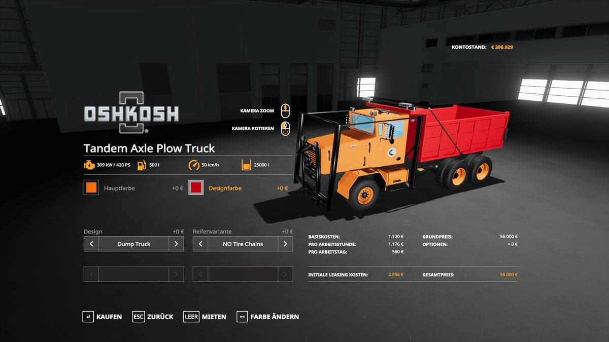 OSHKOSH PACK